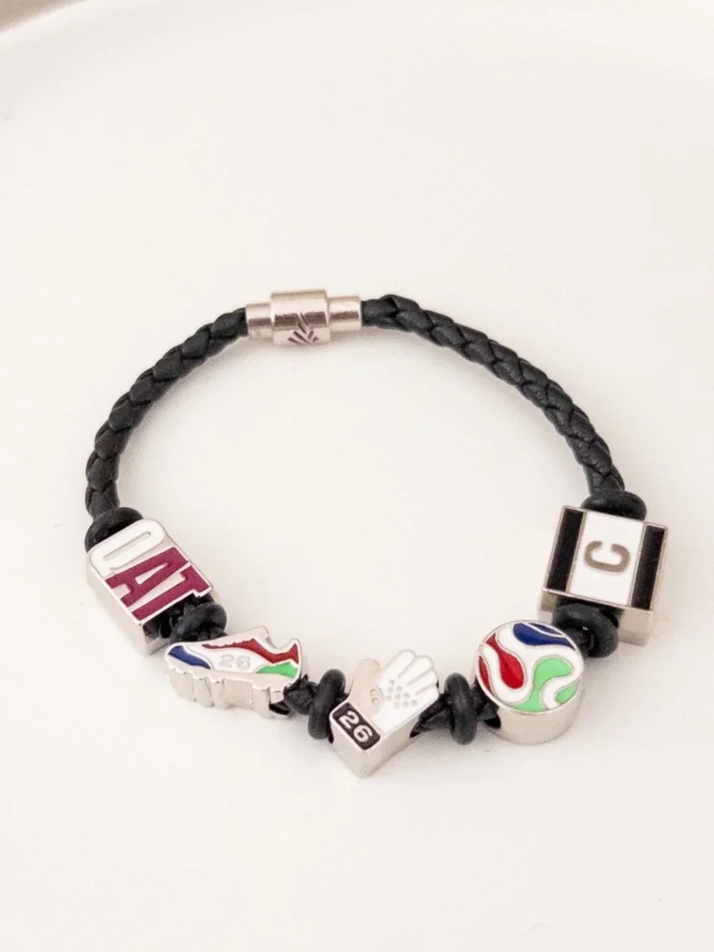 Official QATAR Exclusive Bank of America FIFA 2026 World Cup Bracelet